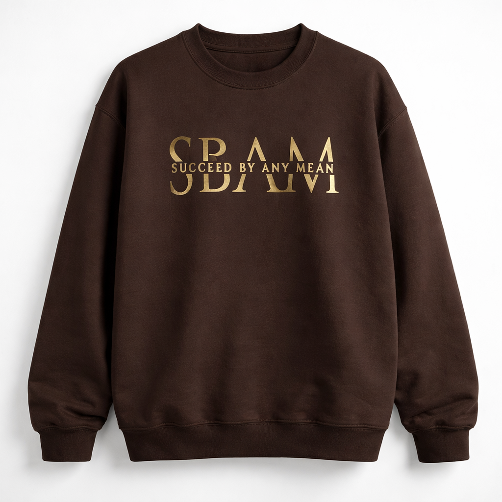 Brown SBAM Classic Sweater