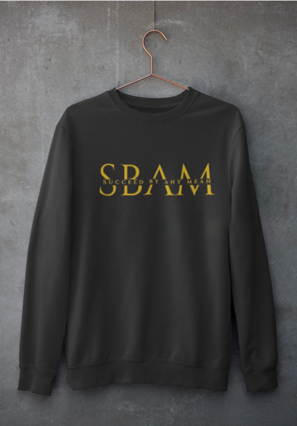 BLACK SBAM CLASSIC SWEATER