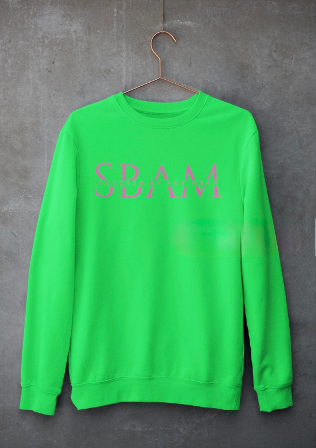 GREEN SBAM CLASSIC SWEATER