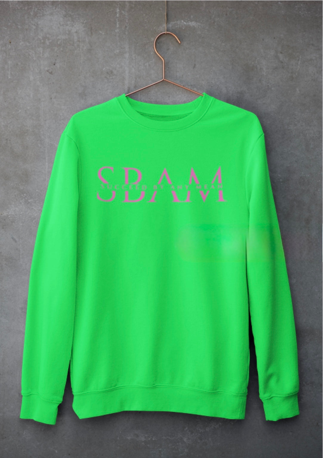 GREEN SBAM CLASSIC SWEATER