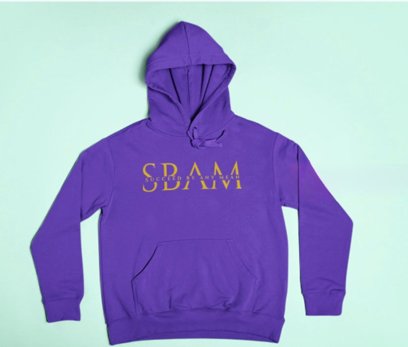 PURPLE SBAM CLASSIC HOODIE